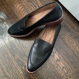 Aerosoles Black Leather Loafer